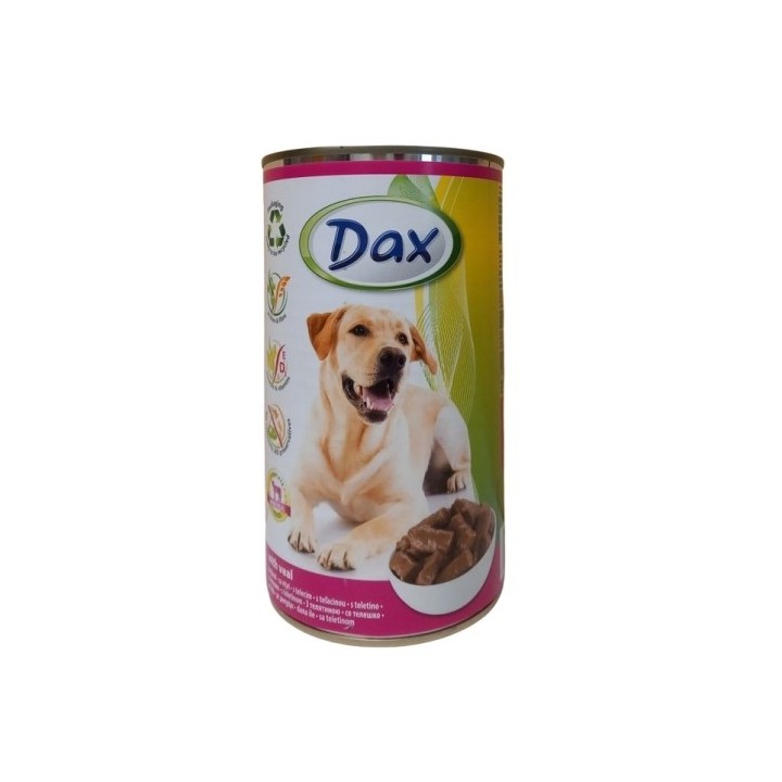 Dax 1240g With Veal dog