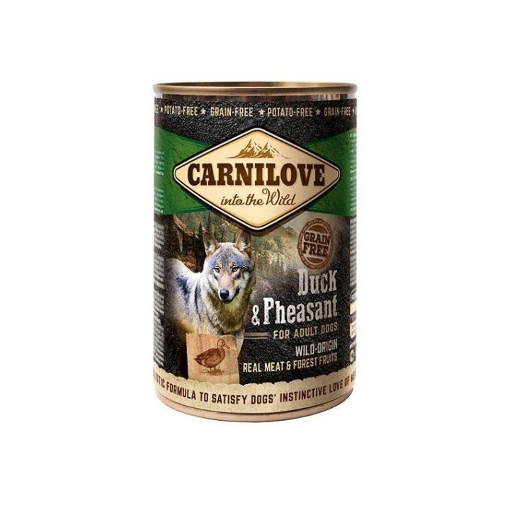 Carnilove 400g wild meat adult duck+pheasant/6ks