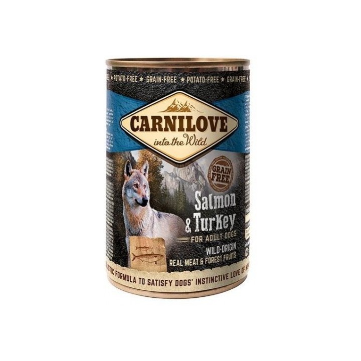 Carnilove 400g wild meat adult salmon+turkey/6ks