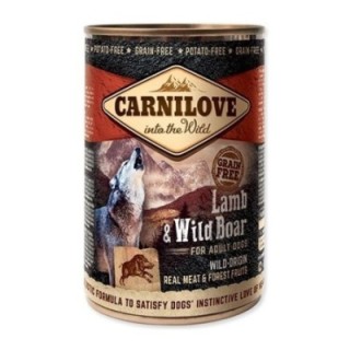 Carnilove 400g wild meat adult lamb+wild boar/6ks