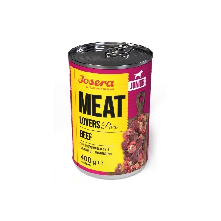 Josera dog 400g Junior Meat Lovers Pure Beef