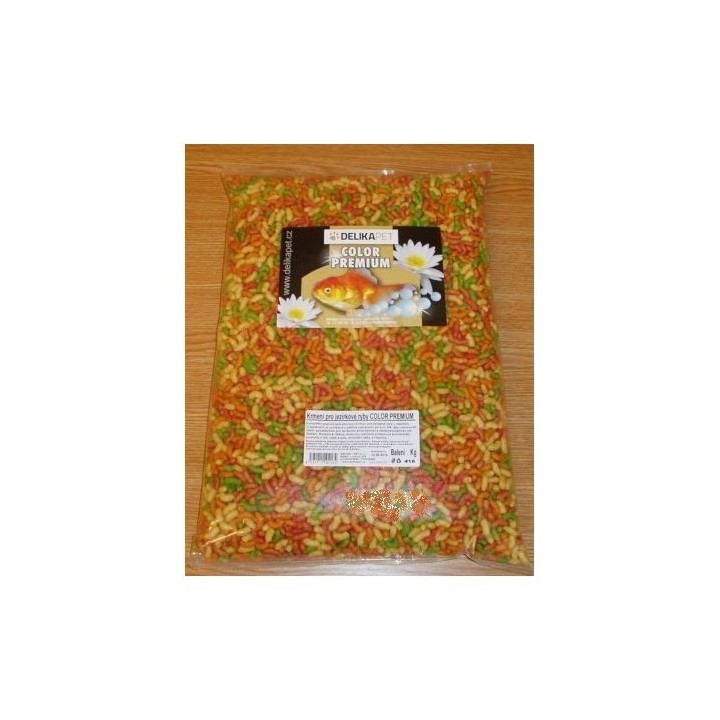 Krmivo-jezír.ryby color premium 5kg