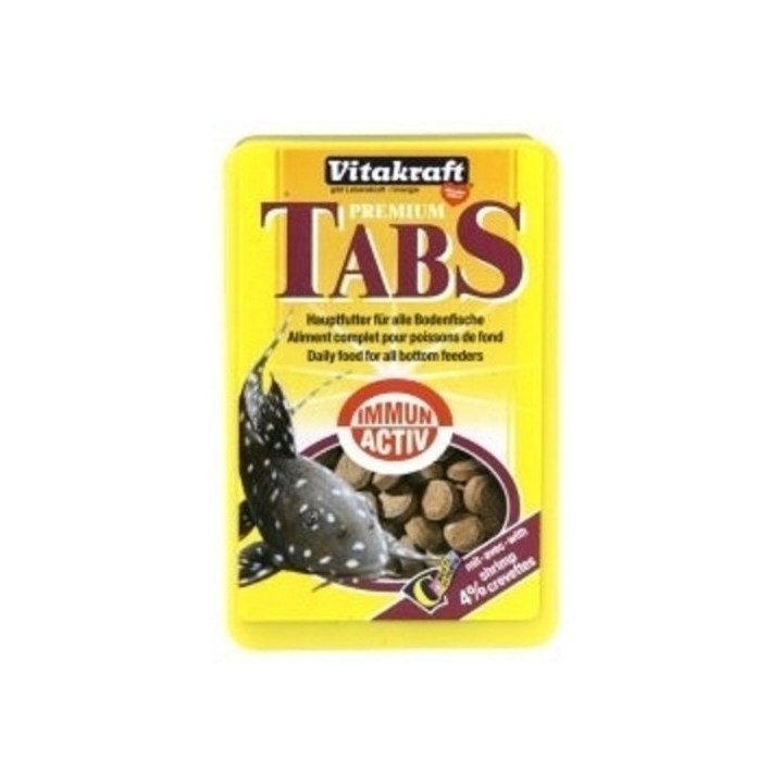 Vitakraft tabs-tablety na dno 18g