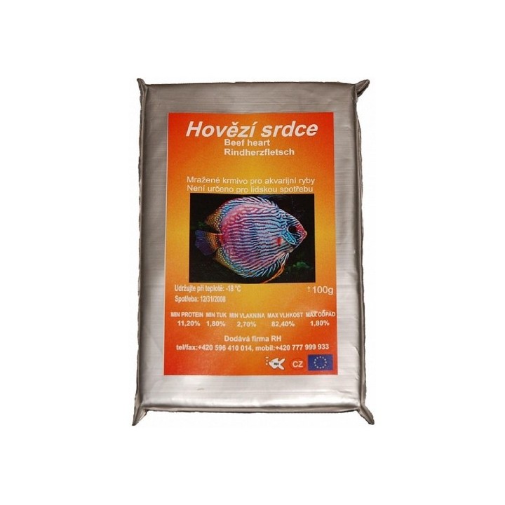 Mraž.hovězí srdce 100g
