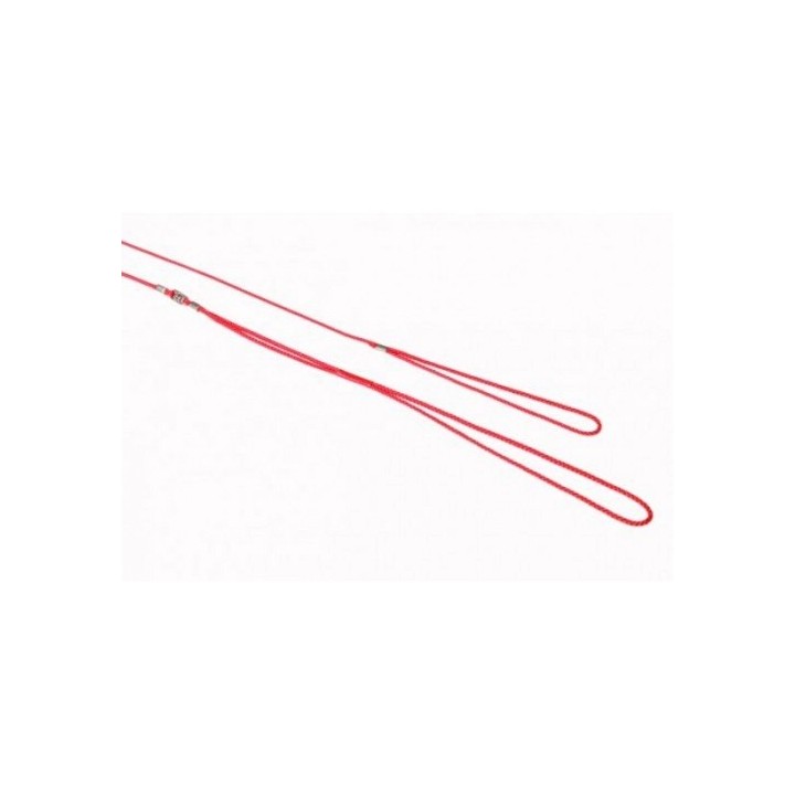 Vod.šňůra 0,3x140cm předváděcí-červená