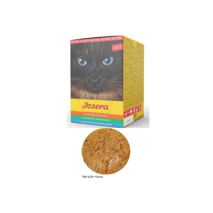Josera Multipack Filet 6x70g kaps.