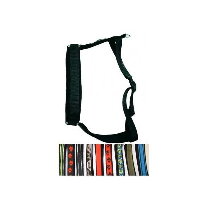 Postroj PM25 Becky XXL hrudník 65-105cm, krk 75cm