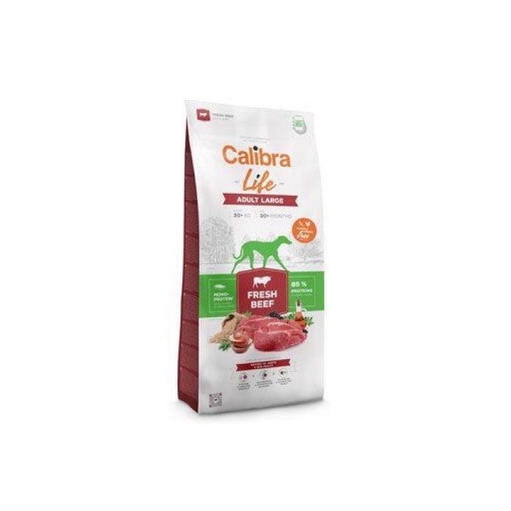 Calibra 12kg Life Adult Large Fresh Beef dog (013526_Z A)