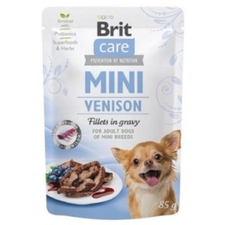 Brit Care Mini Venison fillets in gravy 85g