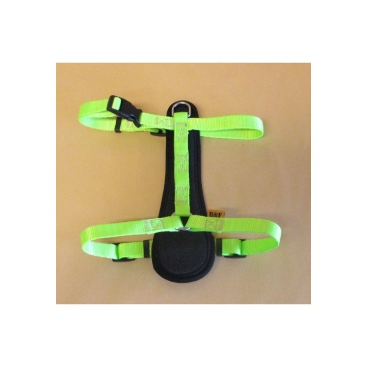 Postroj popruh 1,5cm Neon č.2-zelený