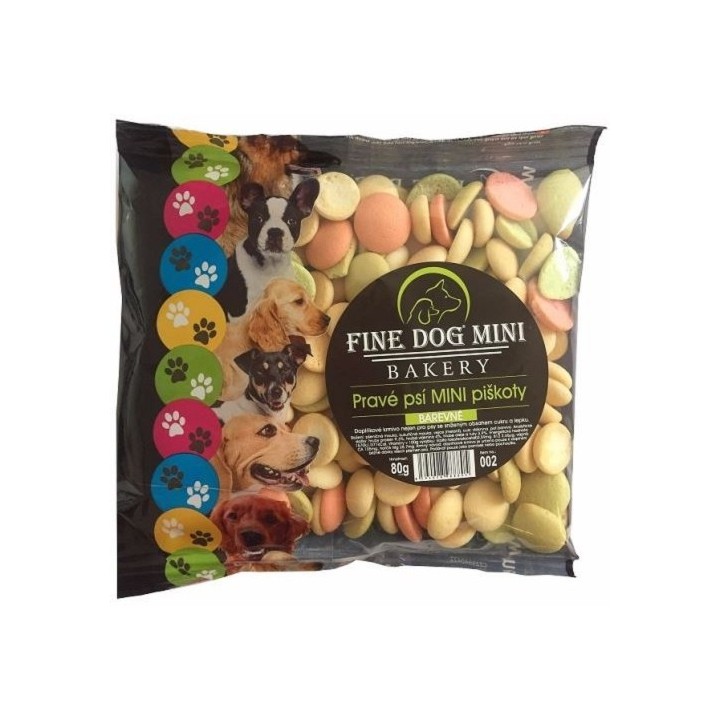 Piškoty 80g Fine dog mix MINI