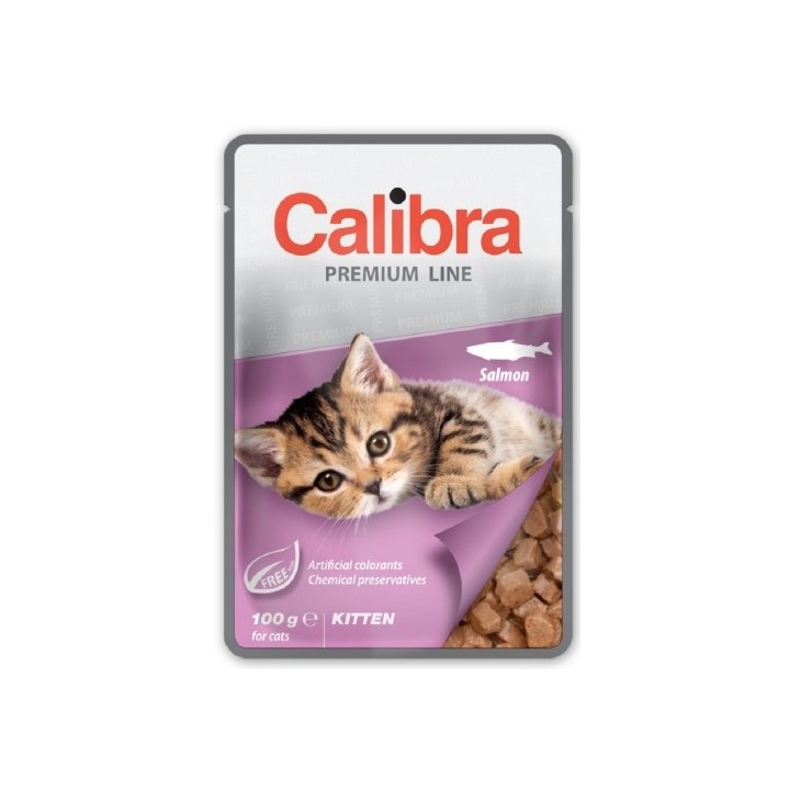 Calibra 100g kapsa premium kitten turkey+chicken cat