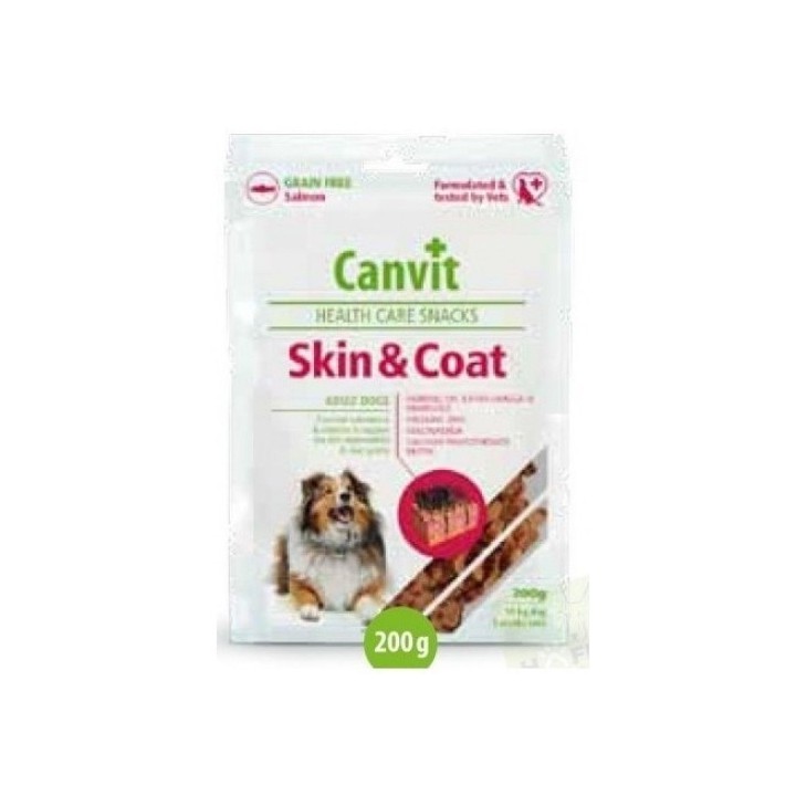 Canvit snacks Skin Coat 200g   AKCE