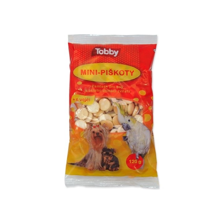 Piškoty 120g krmné mini