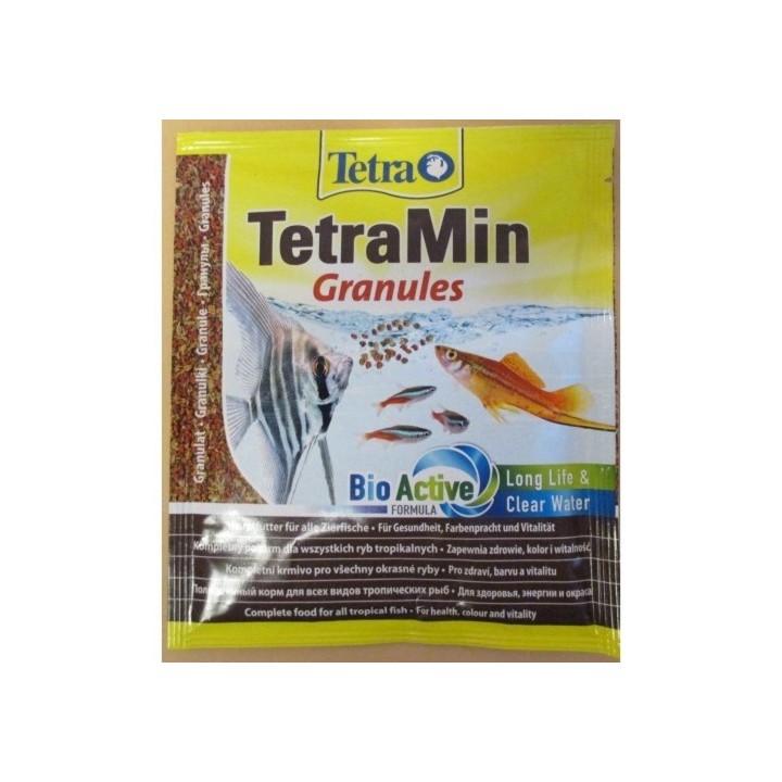 Tetra min granules 15g sáček/25ks