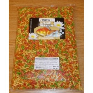 Krmivo-jezír.ryby color premium 1kg