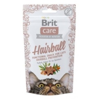 Brit care cat snack Hairball 50g 1ks/12ks