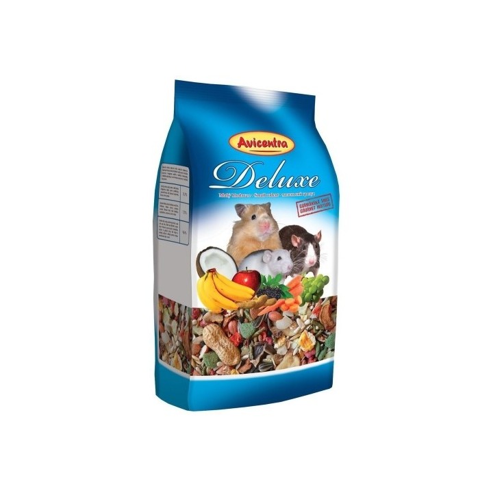 Avicentra hlodavec malý  1000g delux/5ks