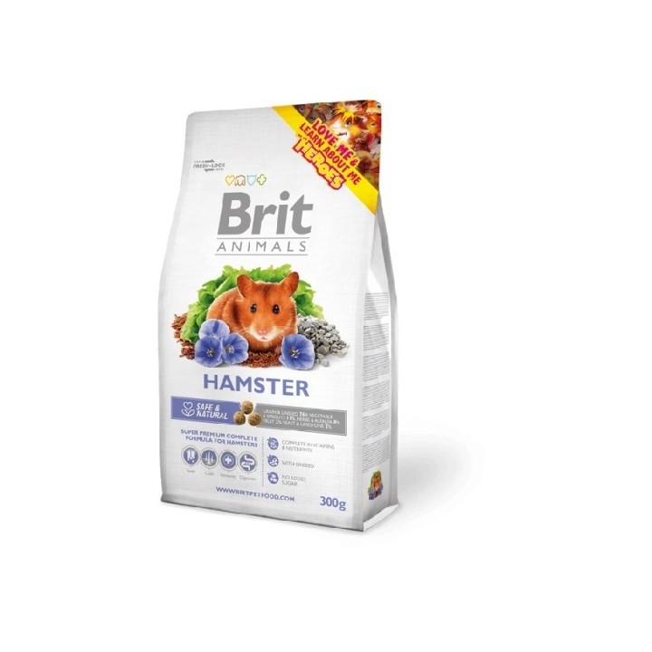 Brit animals 300g křeček complete