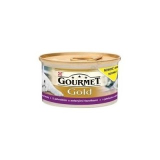 Gourmet  85g gold jehněčí a zelené fazolky Savoury Cake/12ks