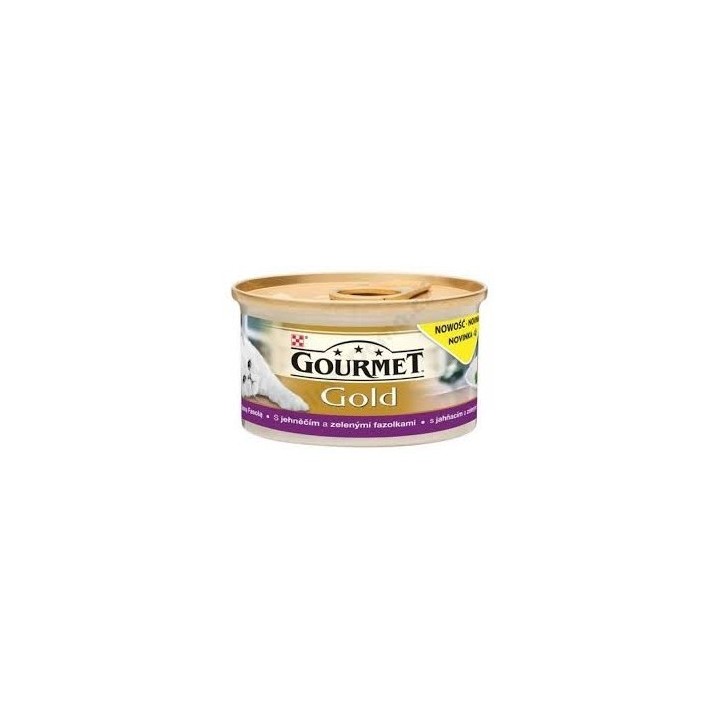Gourmet  85g gold jehněčí a zelené fazolky Savoury Cake/12ks
