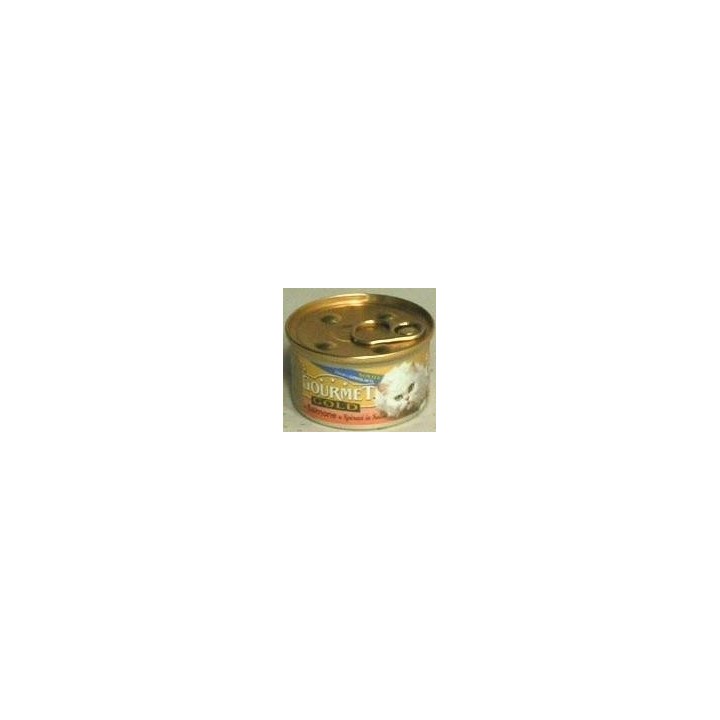 Gourmet  85g gold hovězí+kuře v rajč.omáčce/12ks