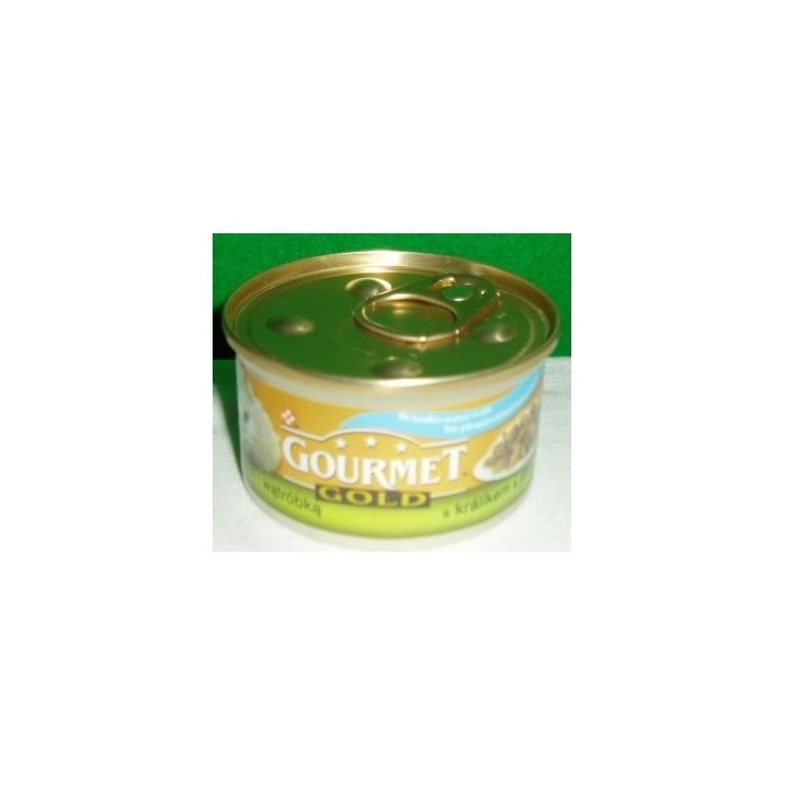 Gourmet  85g gold mix králík+játra/12ks