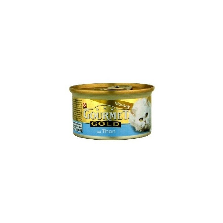 Gourmet  85g gold mořské ryby ve šťávě se špenátem/12ks