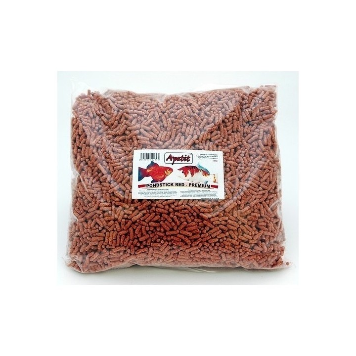 Krmivo Pondsticks 500g Red Premium -pro bazenové ryby(pelety) Apetit
