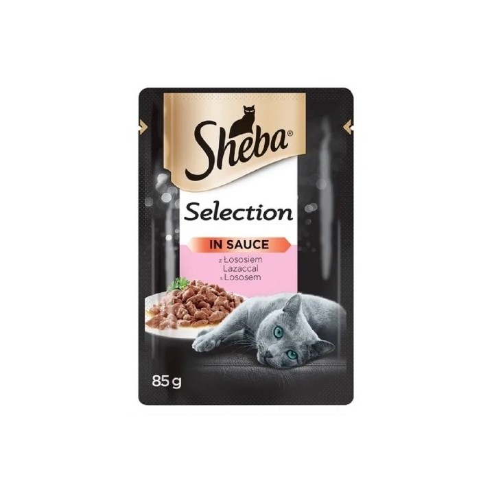 Sheba  SelectSlices 85g s lososem ve šťávě cat