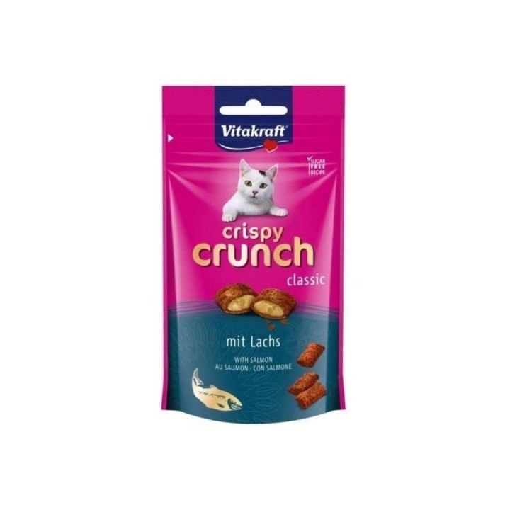 Vit.Crispy crunch 60g losos-cat