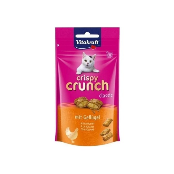 Vit.Crispy crunch 60g drůbež-cat