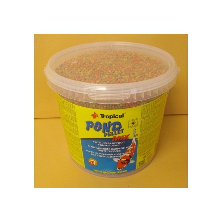 Tropical Pond Pellet Mix 5l /700g vědro