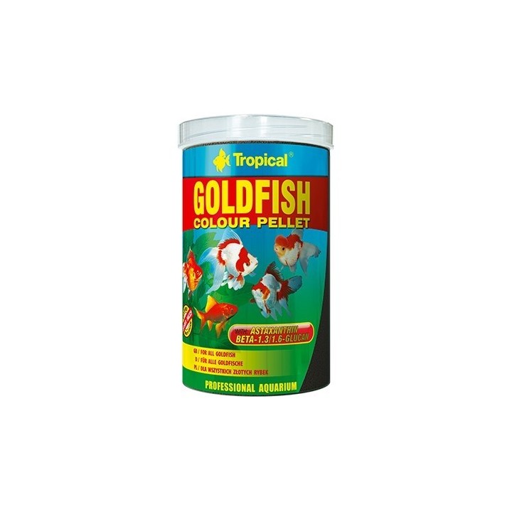 Tropical Goldfish Colour pellet 100ml /36g