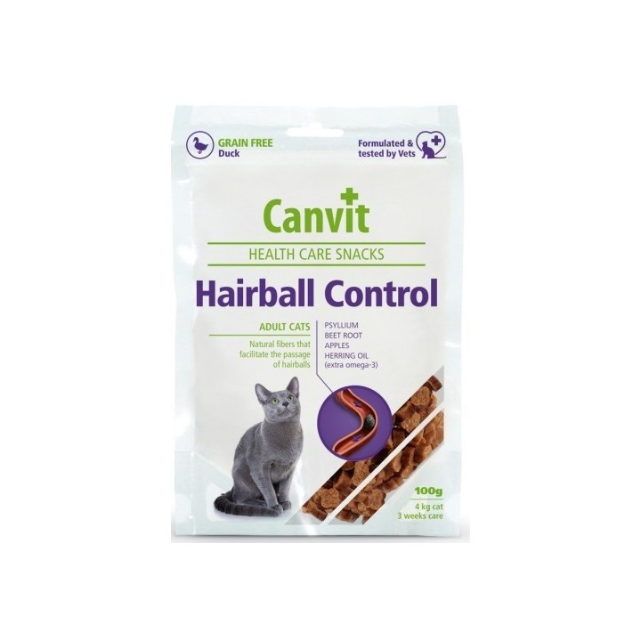 Canvit snacks Cat Hairball Control 100g