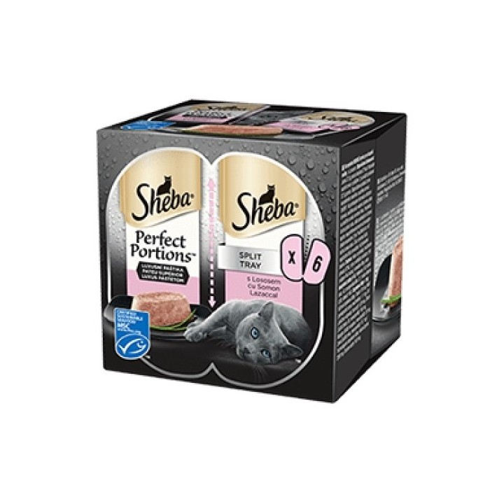 Sheba Perfect Portions 3 x 75g adult chicken cat