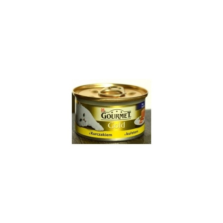 Gourmet  85g gold paštika kuře cat/12ks