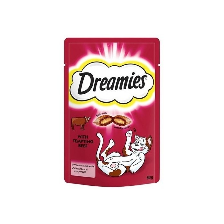 Dreamies hovězí 60g cat