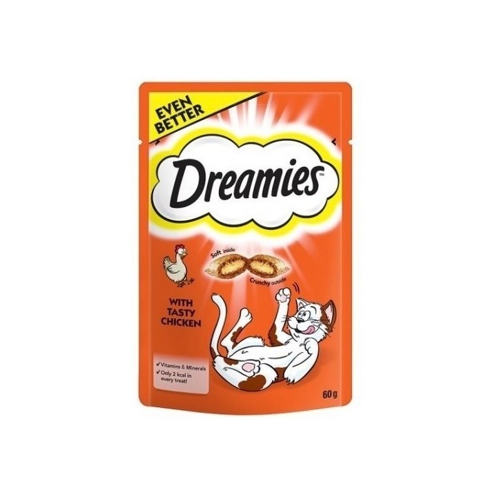 Dreamies kuřecí 60g cat