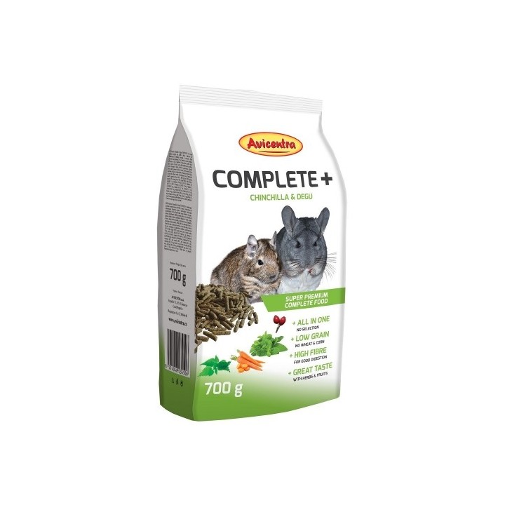Avicentra  činčila+osmák  COMPLETE+ 700g/5ks