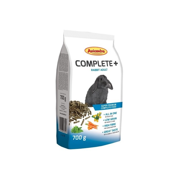 Avicentra  králík adult COMPLETE+ 700g/5ks