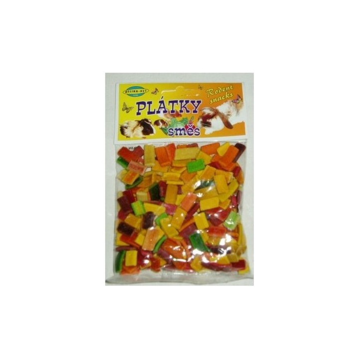 Směs plátek 70g hlodavec