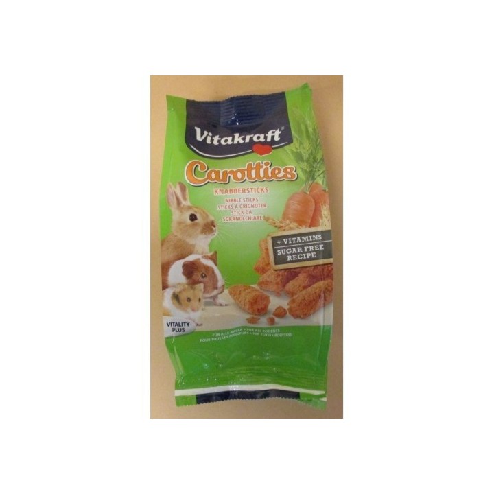 Carotties tyčinky 50g pro zakrslé králíky
