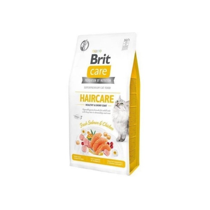 Brit Care 400g Haircare Healthy & Shiny coat, Grain-Free cat