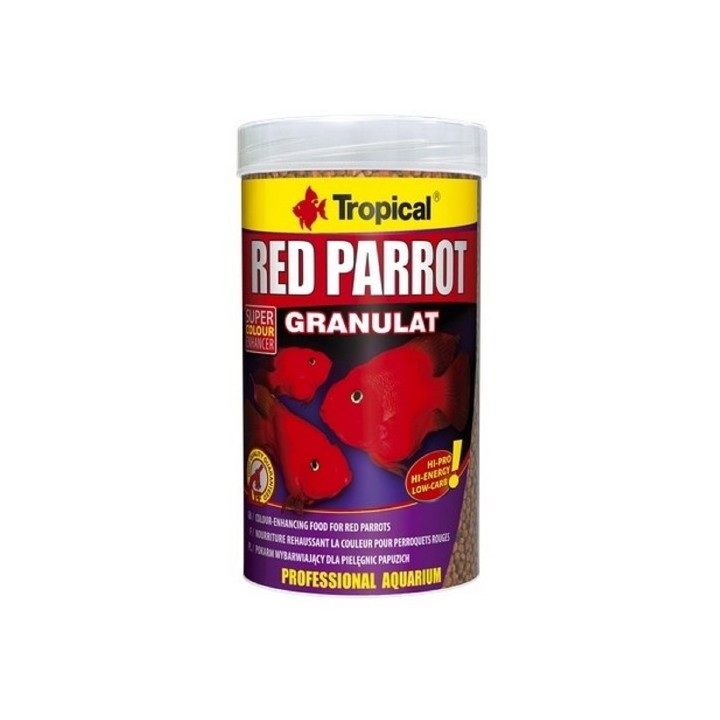 Tropical Red Parrot 1000ml /400g granule