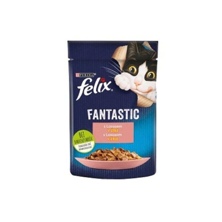 Felix Fantastic 85g kaps. losos v želé /26ks