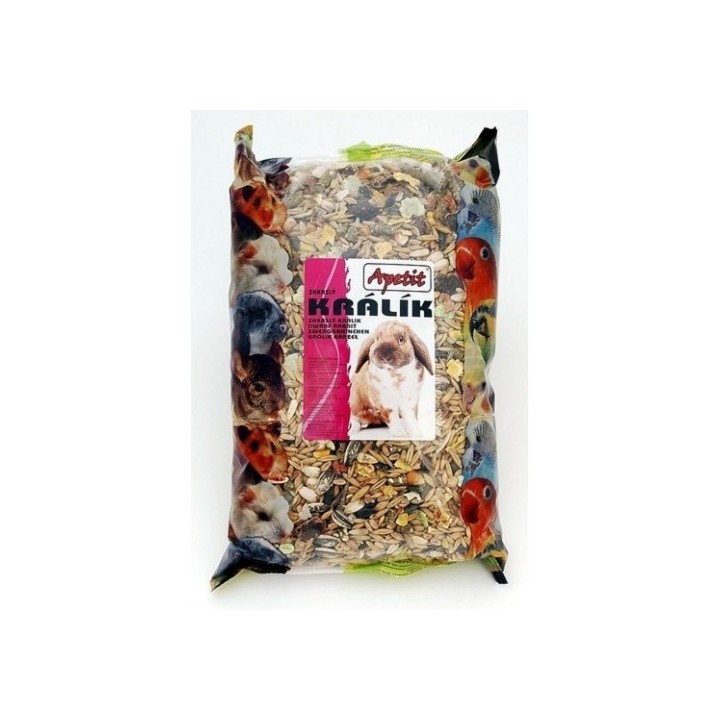 Apetit zakrslý králík 800g/6ks