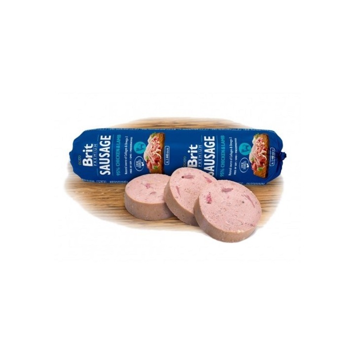 Brit Premium Sausage 800g Chicken & Lamb dog
