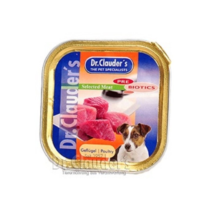 Dr.Clauder´s paštika Geflügel (drůbeží) 100g dog