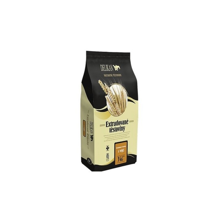 Delikan  3kg extrudované těstoviny vejce